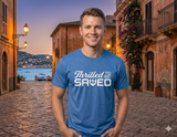 Thrilled To Be Saved T-Shirt - Sapphire Blue