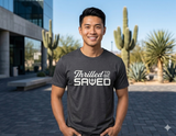 Thrilled To Be Saved T-Shirt - Graphite Heather Grey