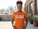 Thrilled To Be Saved T-Shirt - Orange