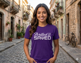 Thrilled To Be Saved T-Shirt  - Purple